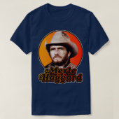 Retro Merle HaggardDesign T-Shirt (Design vorne)