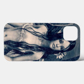 Retro Mermaid Case-Mate iPhone Hülle (Rückseite (Horizontal))