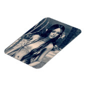 Retro Mermaid Magnet (Linke Seite)