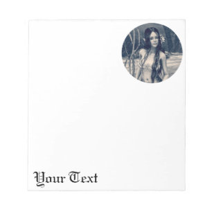 Retro Mermaid Notizblock