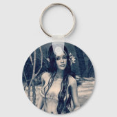 Retro Mermaid Schlüsselanhänger (Vorderseite)