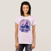 Retro Mermaid T-Shirt (Vorne ganz)