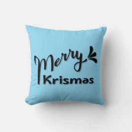 Retro Merry Christmas Style Kissen