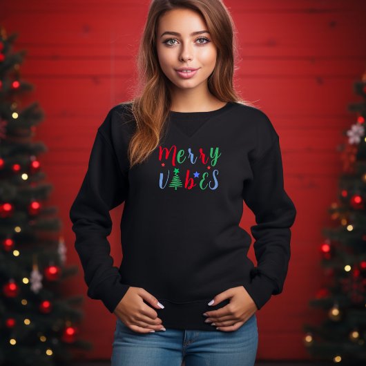 Retro Merry Vibes T - Shirt