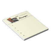 Retro-Message-Pad Notizblock (angewinkelt)