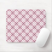 Retro-metrische Mousepad, Fuchsia Mousepad (Mit Mouse)