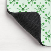 Retro-metrische Mousepad, Kelly Green Mousepad (Ecke)