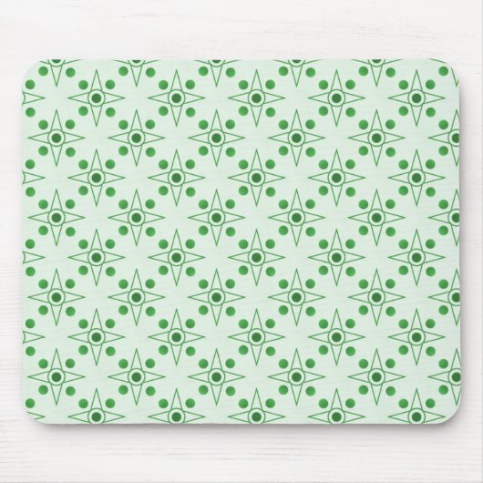 Retro-metrische Mousepad, Kelly Green Mousepad (Vorne)