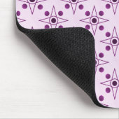 Retro-metrische Mousepad, Pflaume Mousepad (Ecke)