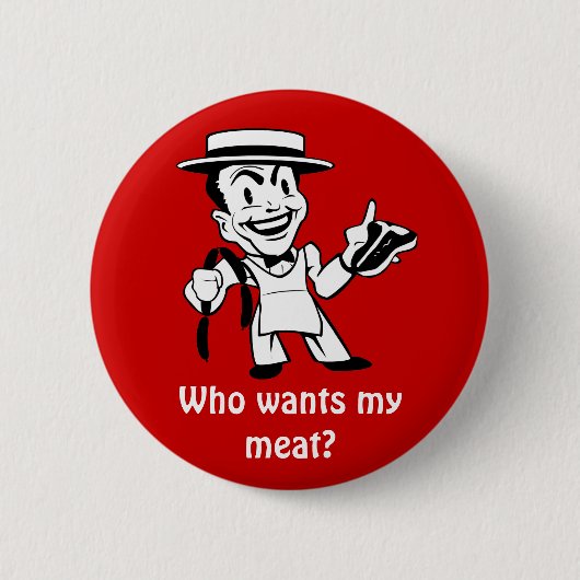 Retro-Metzger Button (Vorderseite)