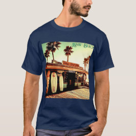 Retro | Miami Beach | Surfshop | Unisex | T - SHIR T-Shirt