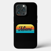 Retro Miami Case-Mate iPhone Hülle (Rückseite)