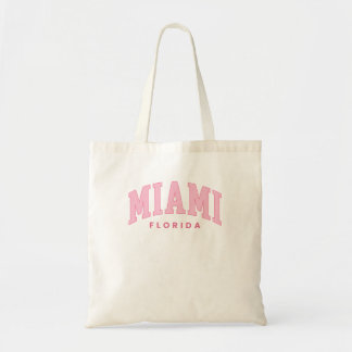 Retro Miami Florida Vintag Arch Preppy-Rücken Tragetasche