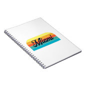 Retro Miami Notizblock (Rechte Seite)