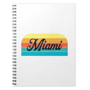 Retro Miami Notizblock