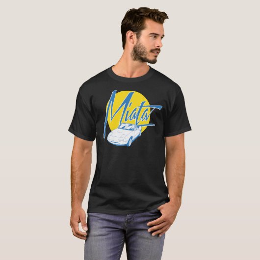 Retro Miata T-Shirt (Vorne ganz)