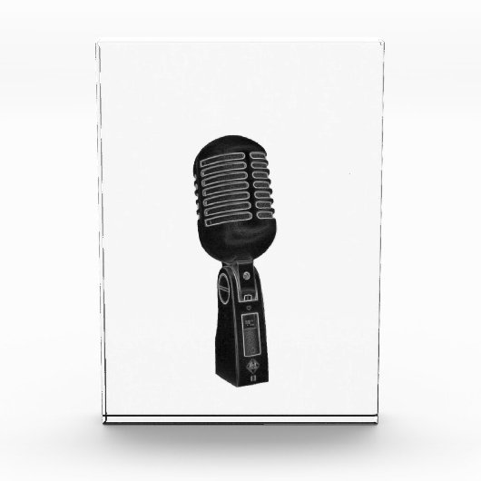 Retro-Mic-Foto Fotoblock (Vorderseite)