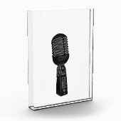 Retro-Mic-Foto Fotoblock (Links)
