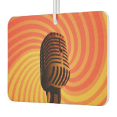 Retro Microphone Auto Lufterfrischer (Links)