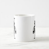 Retro-Mid-Century-inspirierter Roboter Kaffeetasse (Mittel)