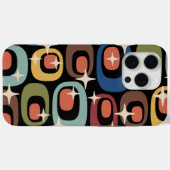 Retro Mid Century Modern Abstract Case-Mate iPhone Hülle (Rückseite (Horizontal))