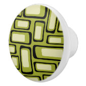 Retro Mid Century Modern Abstract Keramikknauf (Rechts)