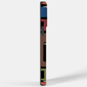 Retro-Mid-Century-Modern-Abstrakt Case-Mate iPhone Hülle (Rückseite / Rechts)