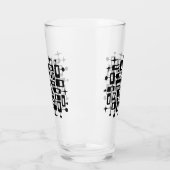 Retro-Mid-Century-Modern-Atom-Abstrakt Glas (Links)