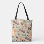 Retro-Mid-Century-Modern-Atomare Abstraktion Tasche (Rückseite)