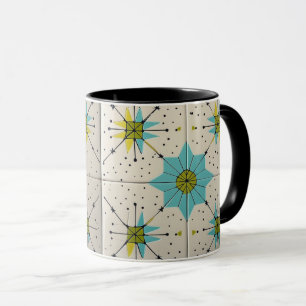 Retro-Mid-Century-Modern-Atomisches-Geometrisches- Tasse