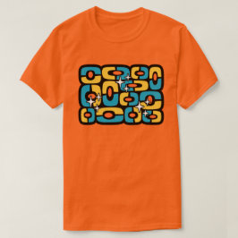 Retro Mid Century Modern Cosmic Abstract T-Shirt