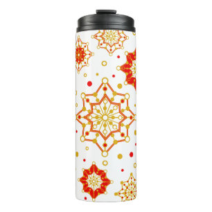 Retro Mid-Century Modern Design Ein originales Ret Thermosbecher