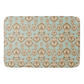 Retro Mid Century Modern Diamond Badematte (Vorderseite)