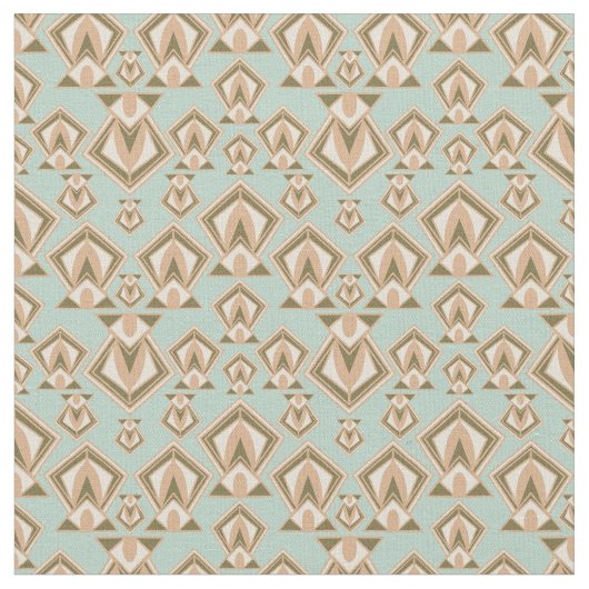 Retro Mid Century Modern Diamond Stoff (Nahaufnahme)