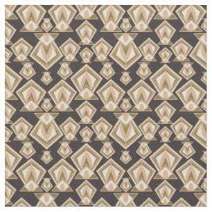 Retro Mid Century Modern Diamond Stoff