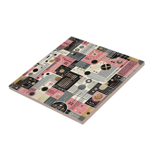 Retro Mid Century Modern  Fliese (Seite)