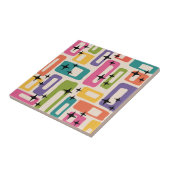 Retro Mid Century Modern Fliese (Seite)
