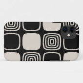 Retro Mid Century Modern Geometric Abstrakt Case-Mate iPhone Hülle (Rückseite (Horizontal))