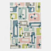 Retro Mid Century Modern Geschirrtuch (Vertikal)