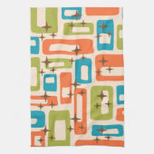Retro Mid Century Modern Geschirrtuch (Vertikal)
