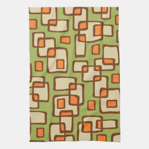 Retro Mid Century Modern Geschirrtuch