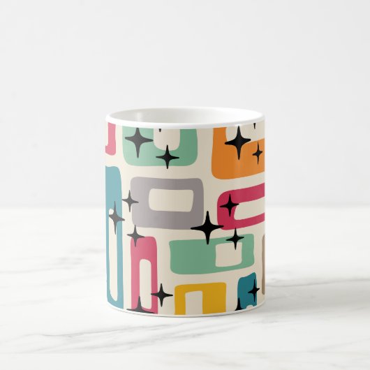 Retro Mid Century Modern Kaffeetasse (Mittel)