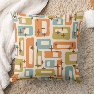 Retro Mid Century Modern Kissen