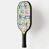 Retro Mid Century Modern Pickleball Schläger (Links)