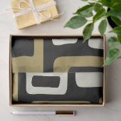 Retro Mid Century Modern Seidenpapier (Geschenk)