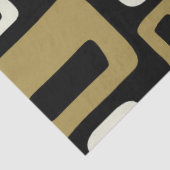 Retro Mid Century Modern Seidenpapier (Ausschnitt)