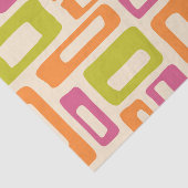 Retro Mid Century Modern Seidenpapier (Ausschnitt)