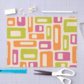 Retro Mid Century Modern Seidenpapier (Handwerk)