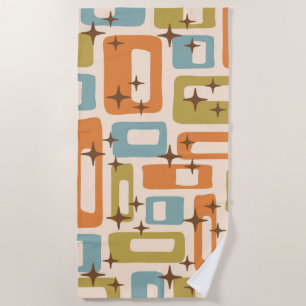 Retro Mid Century Modern Strandtuch
