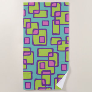 Retro Mid Century Modern Strandtuch
